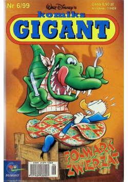 Komiks Gigant Nr  6 / 99 Folwark zwierząt