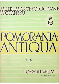 Pomorania antiqua Tom X