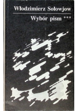 Sołowjow Wybór pism Tom III