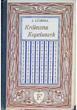 Królewna kopciuszek, 1925r