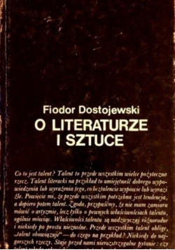 O literaturze i sztuce
