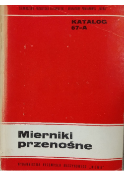 Mierniki przenośne
