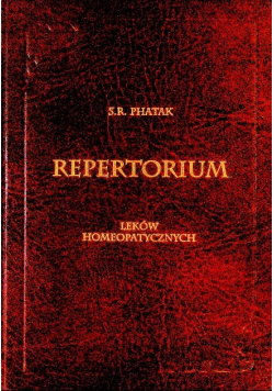 Repertorium leków homeopatycznych