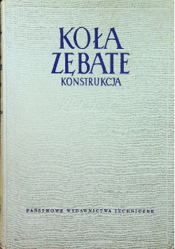 Koła zębate konstrukcja