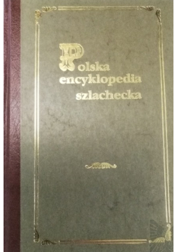 Polska encyklopedia szlachecka tom VII zeszyt 1