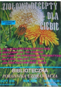 Ziołowe recepty dla ciebie Zeszyt 2 / 02