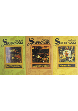 Sapkowski dzieła Tom I do III