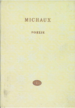 Poezje Michaux