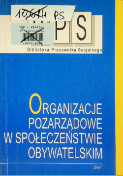 Organizacje pozarządowe w społeczeństwie obywatelskim