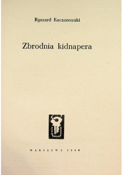 Zbrodnia kidnapera