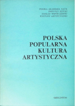 Polska popularna kultura artystyczna