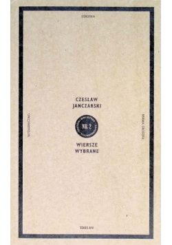 Wiersze wybrane