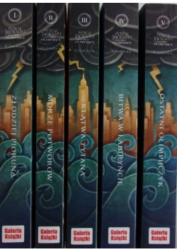 Percy Jackson i bogowie olimpijscy Tom 1 do 5