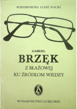 Z błażowej ku źródłom wiedzy