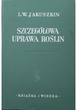 Szczegółowa uprawa roślin
