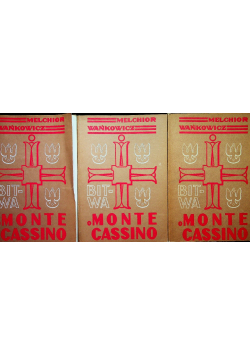Bitwa o Monte Cassino Tom I do III