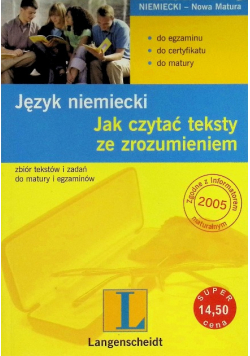 Język Niemiecki Jak czytać teksty ze zrozumieniem