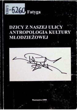 Dzicy z naszej ulicy antropologia kultury młodzieżowej