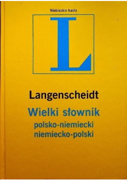 Wielki słownik polsko - niemiecki niemiecko - polski