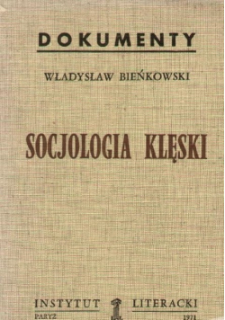 Socjologia klęski