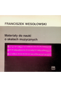 Materiały do nauki o skalach muzycznych