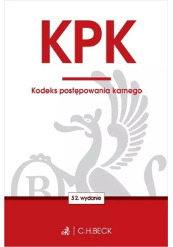 KPK. Kodeks postępowania karnego