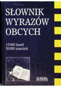Słownik wyrazów obcych