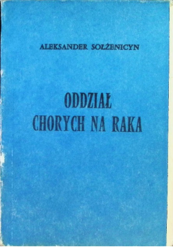Oddział chorych na raka Część 1