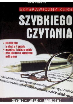 Błyskawiczny  Kurs Szybkiego Czytania