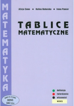 Tablice matematyczne