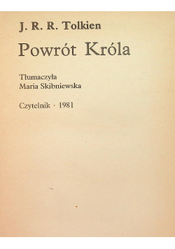 Powrót Króla