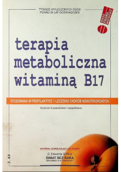 Terapia metaboliczna witaminą b17
