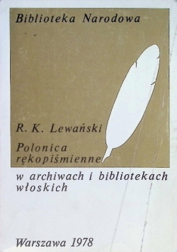 Polonica rękopiśmienne w archiwach i bibliotekach włoskich