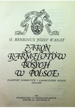 Zakon Karmelitów Bosych w Polsce
