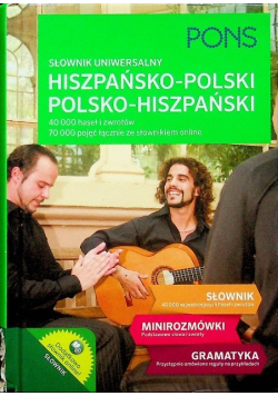Uniwersalny słownik hiszpańsko polski polsko hiszpański