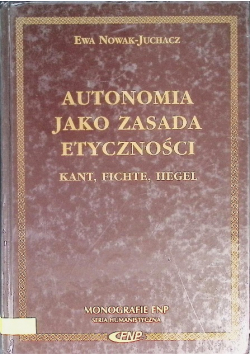 Autonomia jako zasada etniczności