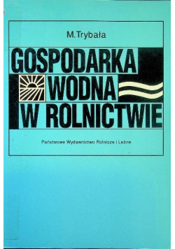 Gospodarka wodna w rolnictwie