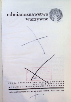 Odmianoznawstwo warzywne