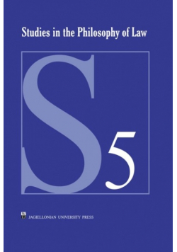 Studies in the Philosophy of Law Tom 5