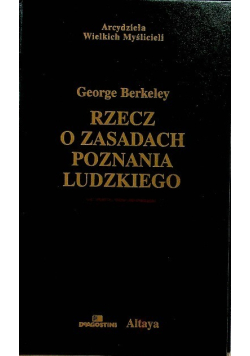 Rzecz o zasadach poznania ludzkiego