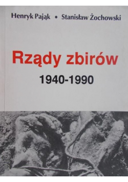 Pająk Rządy zbirów 1940 1990