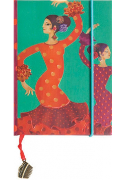 Notatnik ozdobny 0021-03 FLAMENCO MINI Sevillanas