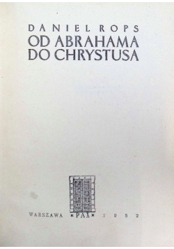 Od Abrahama do Chrystusa