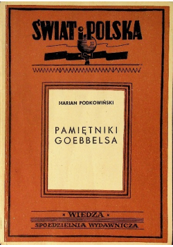 Pamiętniki Goebbelsa 1948 r.
