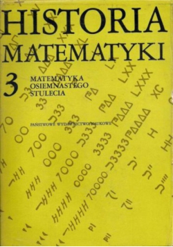 Historia matematyki Tom III