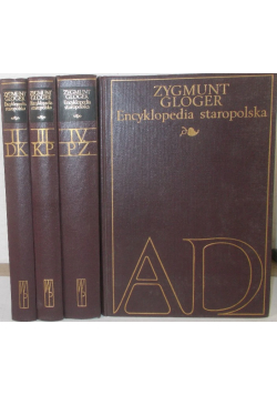 Encyklopedia staropolska Tom I do IV
