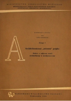 Architektoniczna scientia gotyku
