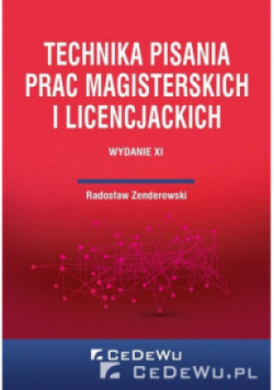 Technika pisania prac magisterskich i licencjackich