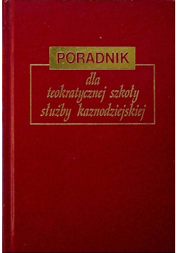 Poradnik dla teokratycznej szkoły służby kaznodziejskiej
