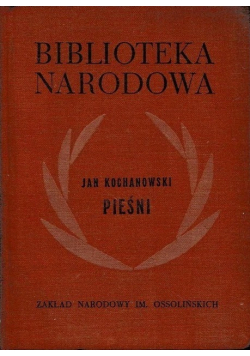 Kochanowski Pieśni